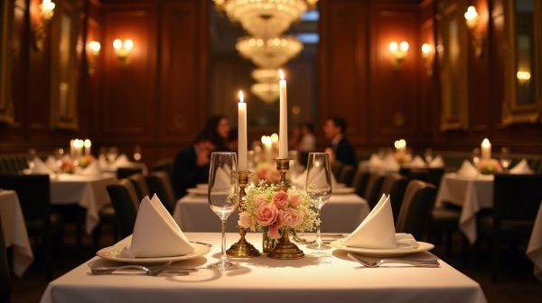Top restaurants romantiques pour une demande en mariage parfaite