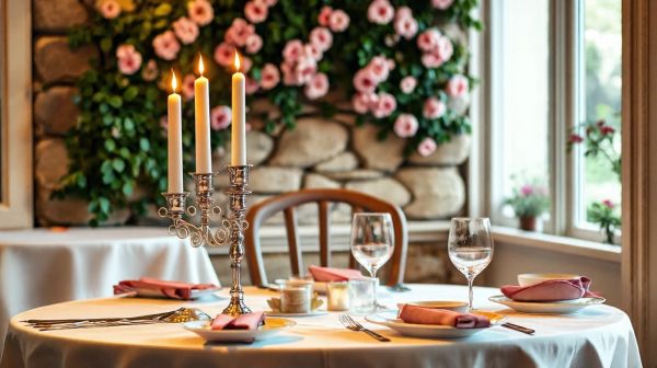 Top restaurants romantiques pour une demande en mariage parfaite